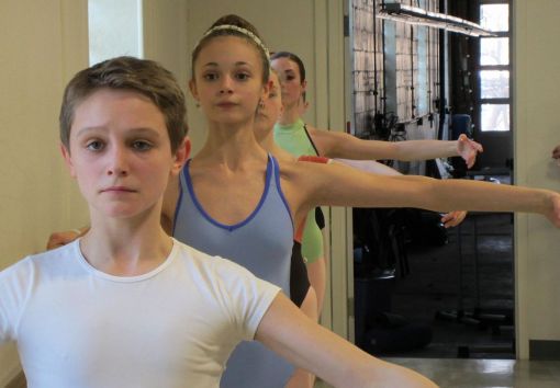 David O'Matz, 15, studying at the Ballet Academy of Pittsburgh (Marcus Charleston, 90.5 WESA) 2016